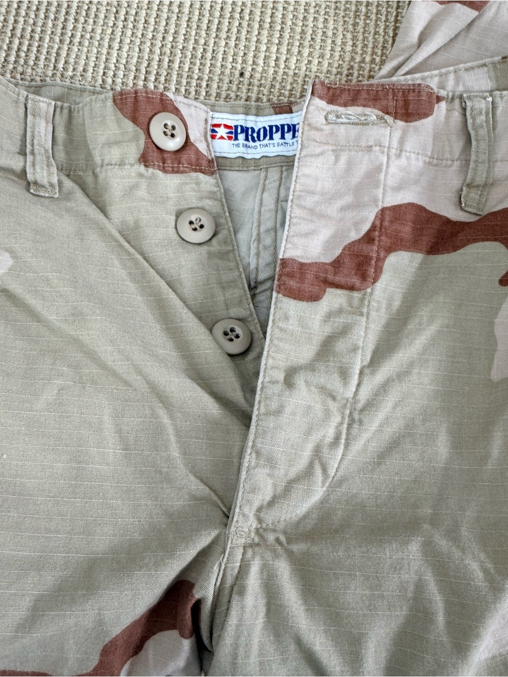 Proper Desert Camo Cargo Pants - Picture 3 of 5